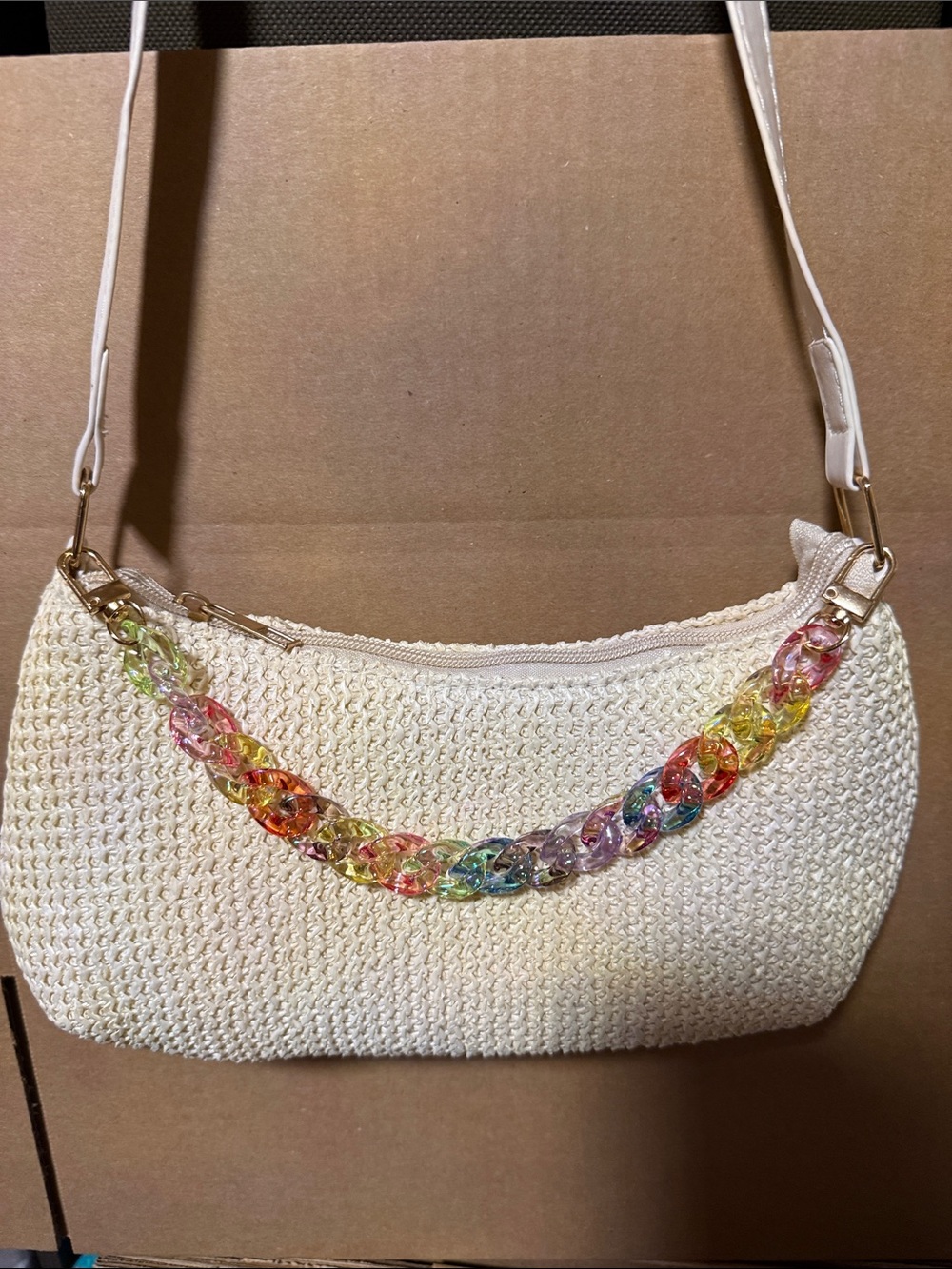 Rainbow Chain Accent Bag not for sale